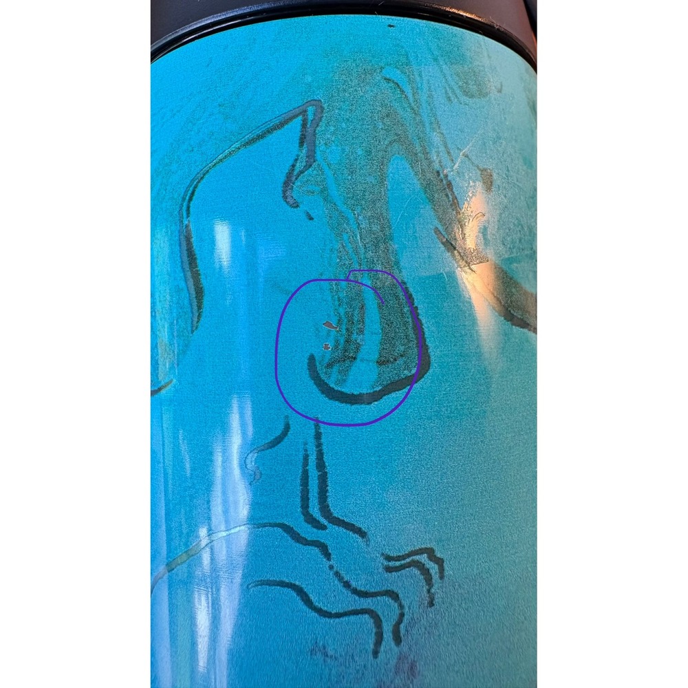 Tervis Stainless Steel Water Bottle Teal Purple Marble VersaLid 2-in-1 24oz - Picture 4 of 11